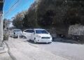 Grávida é derrubada de carro após motorista por app acelerar veículo em Teresina