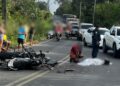 Homem de 49 anos morre após grave colisão frontal entre duas motos na zona Norte de Teresina