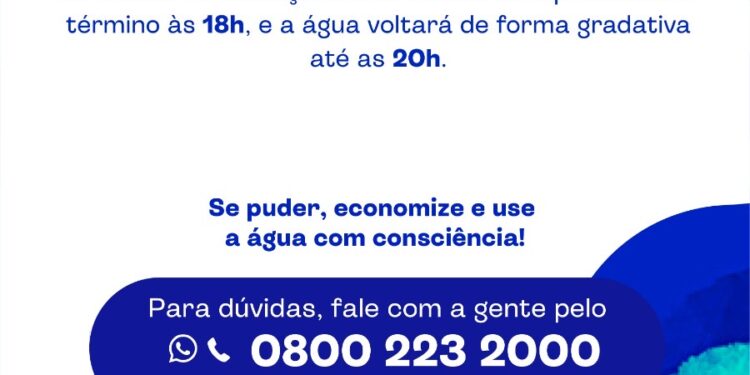 Falta de energia pode suspender abastecimento de água no bairro Cidade Nova, em José de Freitas