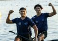 Atletas da Iporanga Canoagem conquistam título de campeões brasileiros no C2 1000m