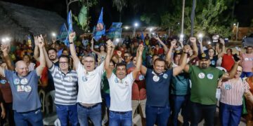 Reunião na Lagoa do Piripiri reúne mais de 300 pessoas em apoio a João Madison e Fábio Abreu