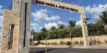Portal de entrada de José de Freitas entra na fase final de construção com ação do Governo do Piauí
