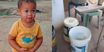 Criança de 2 anos morre afogada em balde em Cristalândia do Piauí